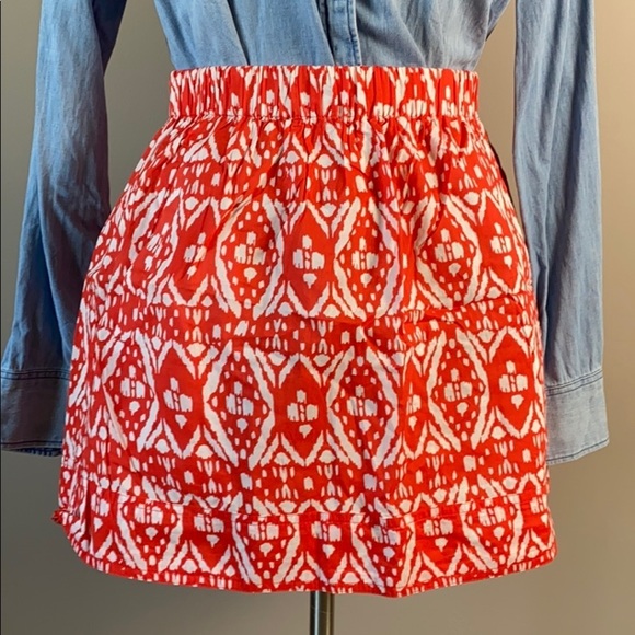 J. Crew Factory Dresses & Skirts - NWTs J Crew Ikat/Tribal Cotton Mini Skirt
